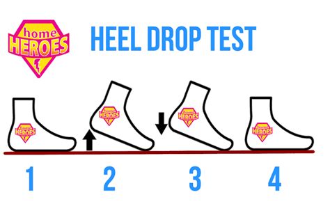 the heel drop test|heel drop diagram.